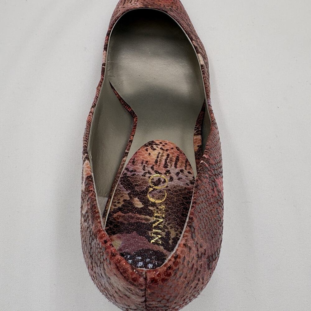Nine & Company Faux Snake Skin Women's Dress Shoes - 3" Heel - Size 10 M - Picture 8 of 14